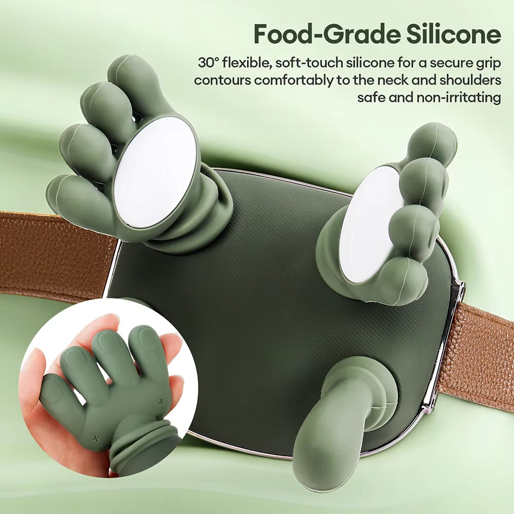 4D Bionic Finger Neck & Shoulder Massager – Wireless Kneading Shawl